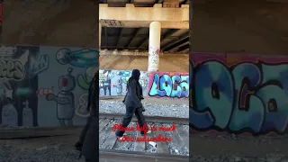 Local Graffiti Artist Flexing 💪🏾 Underneath Bridge l Hagerstown, MD