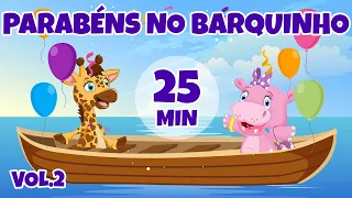 Parabéns no Barquinho Vol.2 - Giramille 25 min | Desenho Animado Musical