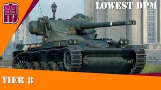 Lowest DPM - tier 8 | wot blitz