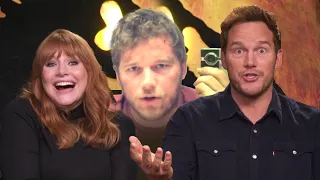 Jurassic World Dominion's Chris Pratt & Bryce Dallas Howard | Full Interview