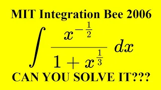 MIT Integration Bee 2006