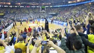 Fenerbahçe - CSKA Moscow Euroleague Final Game Beginning Ambiance | Maç Başlangıcı Salon Ortamı