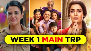 Sab TV Week 1 TRP - Sony Sab Week 1 Main Trp  - Sab TV Shows TRP List