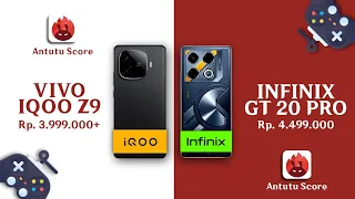 IQOO Z9 5G VS INFINIX GT 20 PRO 5G | REVIEW GADGETS COMPARISON | PILIH MANA??