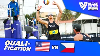 Schalk/Bourne vs. Trousil/Westphal - Qualification Highlights Saquarema 2024 #BeachProTour