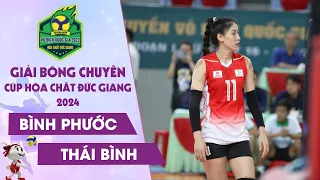 🔴Full HD | BCTT Bình Phước vs GELEXIMCO Thái Bình: Áp đảo hoàn toàn - Lâm Oanh thể hiện đẳng cấp