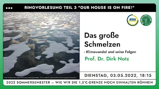 5. Das große Schmelzen - Klimawandel und seine Folgen | "Our house is on fire!"