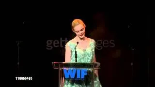 Elle Fanning Speech at the 2011 Women In Film Crystal + Lucy Awards