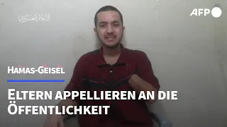 Geisel spricht in Hamas-Video von "Hölle" - Appell der Eltern | AFP