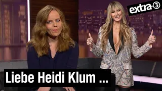 Sarah Bosetti antwortet Heidi Klum und GNTM | extra 3 | NDR