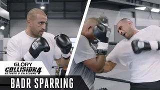 Badr Hari TECHNICAL SPARRING ahead of Overeem Trilogy