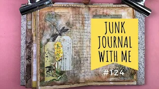 Junk Journal with me 124 - Mixed Media Collage for Beginners