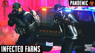 Infected Farms | PANDEMIC | Part 6 | Zombie Movie Machinima | GTA 5