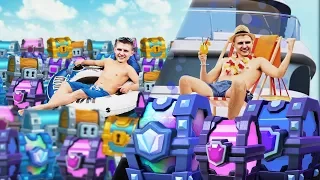 ХОЛДИК ЛЮБИТ СУНДУКИ - КЛИП Clash Royale | 700К НА КАНАЛЕ |