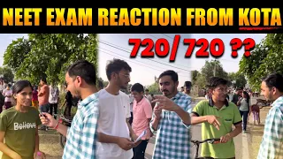🔥NEET 2024 Paper Reaction after Exam in Kota | Tough or Easy Students Review | Must Watch..!!✌️#neet