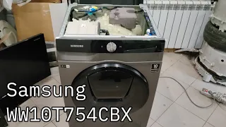 Обзор стиральной машины Samsung WW10T754CBX 10.5kg