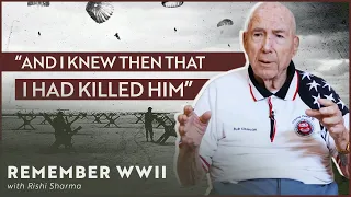 D-Day Paratrooper Describes Moment He First Killed A German Soldier In Trench Ambush | Remember WWII