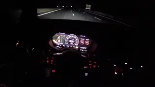 Audi TT RS 8S stage 3 E85 Acceleration 320km/h