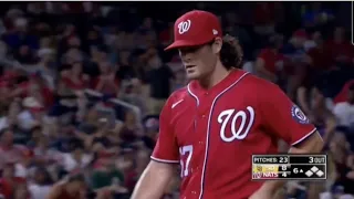 Gunshots heard on broadcast in Nationals/Padres game + fans run into dugout for safety