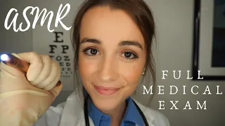 ASMR Roleplay | Full Medical Exam (Whispered)