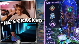 #1 Horizon Killing STREAMERS w/ Reactions in Apex Legends #8