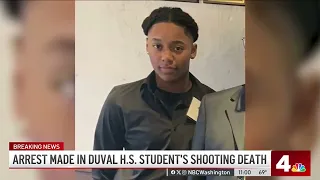 Arrest made in Duval High School student's shooting death | NBC4 Washington