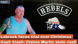 Christmas Cash $tash - High ranking Rebels bikie faces court