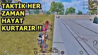 TAKTİK HER ZAMAN HAYAT KURTARIR ! ONE MAN SQUAD PUBG MOBİLE