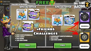 Hill Climb Racing 2 How to get a Free Special Offer🤑 and Friends Challenges with Rotator🥇