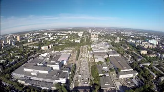 За 8 минут весь проспект Карла Маркса г.Самара / магистраль Центральная / Samara / Russia