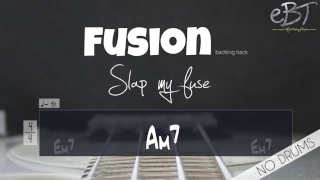 FUSION STYLE BACKING IN E MINOR!! [NO DRUMS]