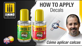 HOW TO APPLY DECALS / CÓMO APLICAR CALCAS