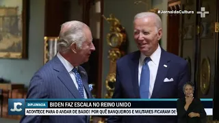 Encontro marcado por DIVERGÊNCIAS  JOE BIDEN visita Reino Unido antes da cúpula da OTAN