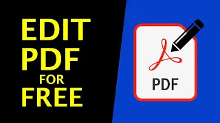 How To Edit PDF Files For Free - Without Changing Format, Easy & Fast Way
