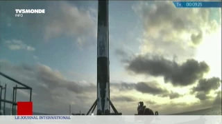 La société américaine SpaceX a lancé avec succès sa fusée Falcon 9