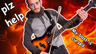 How to play bass guitar the wrong way