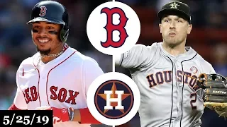 Boston Red Sox vs Houston Astros - Full Game Highlights | May 25, 2019 | 2019 MLB Season