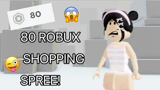 80 ROBUX SHOPPING SPREE! PLS LIKE AND SUBSCRIBE!!