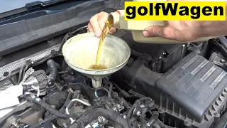 Skoda Octavia 3 oil change