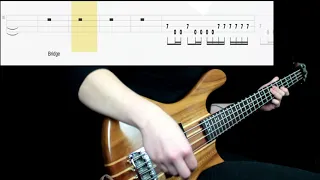 Megadeth - Peace Sells (Bass Cover) (Play Along Tabs In Video)
