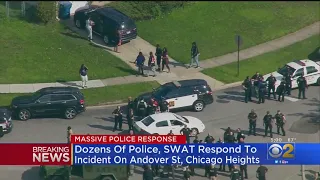 Heavy Police Response In Chicago Heights Neighborhood