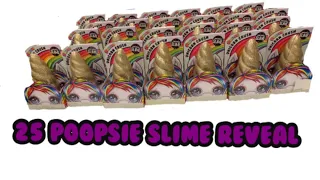 Poopsie Unicorn Crush with Glitter and Slime Surprise: 25 Reveals