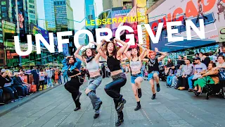 [KPOP IN PUBLIC NYC | TIMES SQUARE] LE SSERAFIM (르세라핌) 'UNFORGIVEN' Dance Cover by OFFBRND