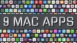 9 MUST HAVE Mac Apps/Utilities in 60 Seconds or Less! (2023)