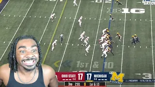 YALL CANT FW US!!!! #3 Michigan Wolverines vs #2 Ohio State Buckeyes Highlights REACTION