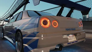 GTA V - Brian's Nissan Skyline GT-R R34