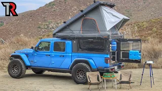 A Jeep Gladiator with a FIREPLACE, a TOILET and MORE - Overland Build