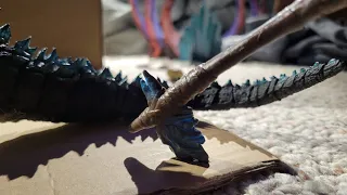 Godzilla vs. Kong a stop motion short movie