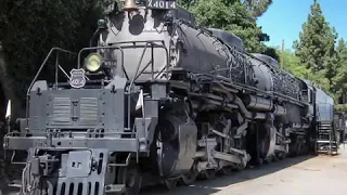 Big Boy No. 4014 Steam Locomotive Leaving Cheyenne