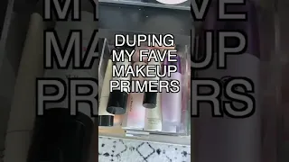 DUPING MY FAVORITE LUXURY & HIGH END PRIMERS